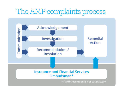 AMP feedback process diagram