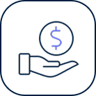 retirement money icon